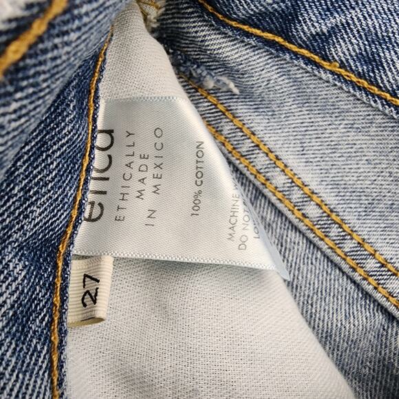 NEW Etica Anthropologie Amis High Waist Relaxed Bootcut Jean in Atwater - Picture 12 of 12